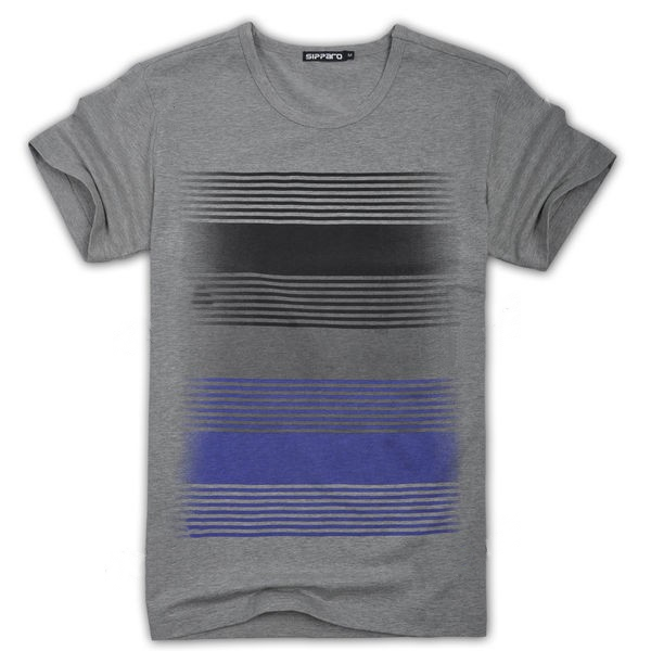 Camiseta  Casual em Algodão