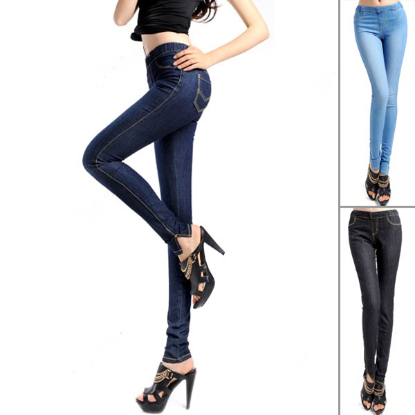 Calça Jeans Estilo Legging