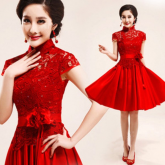 Vestido Elegante Pureza com Detalhe em Flor